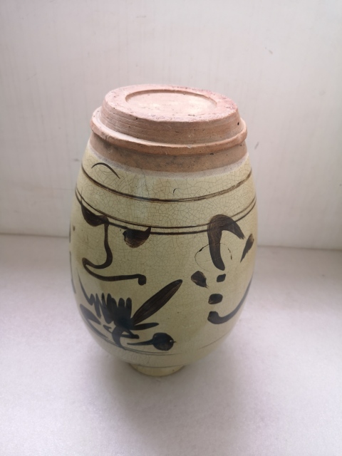古玩陶瓷磁州窯四系瓶拍賣,當前價格750元
