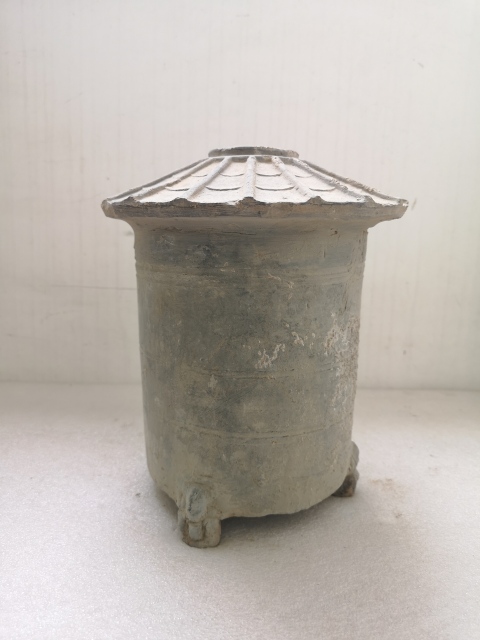 古玩陶瓷灰陶谷倉拍賣，當前價格680元