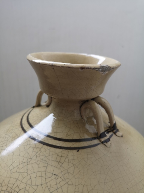 古玩陶瓷磁州窯四系瓶拍賣,當前價格750元