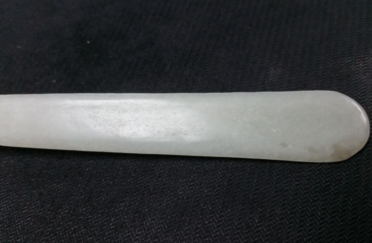 古玩玉器和田玉福在眼前發簪拍賣,當前價格958元