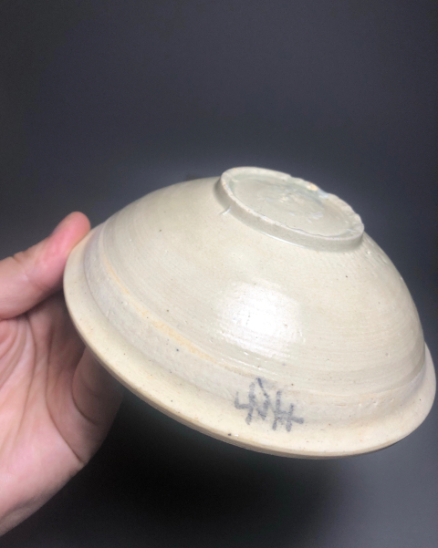 古玩陶瓷精美影青釉面包碗拍賣,當前價格999元