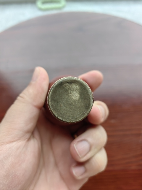 古玩陶瓷清早期霽紅釉高足杯拍賣,當前價格10000元
