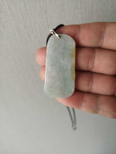 古玩玉器天然翡翠雕“山水”牌拍賣，當(dāng)前價(jià)格260元