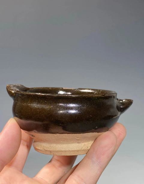 古玩陶瓷精品茶葉末釉釉公道壺拍賣,當前價格0元