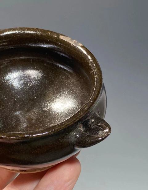 古玩陶瓷精品茶葉末釉釉公道壺拍賣,當前價格0元