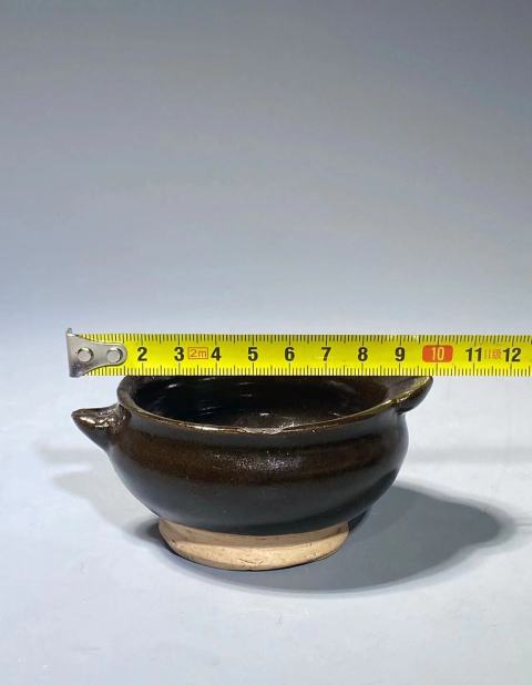 古玩陶瓷精品茶葉末釉釉公道壺拍賣,當前價格0元