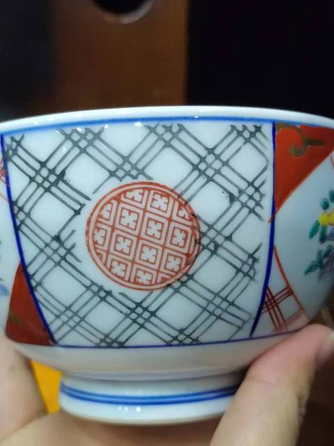 古玩陶瓷民國開窗花鳥紋五彩蓋碗一對拍賣,當前價格888元
