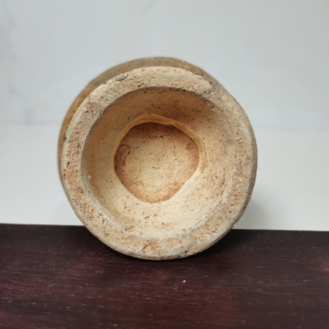 古玩陶瓷醬黃釉花瓶拍賣,當前價格0元