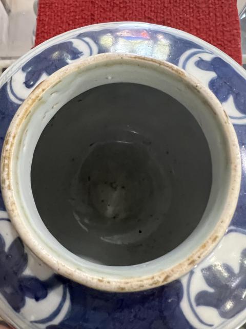 古玩陶瓷青花纏枝花卉紋罐拍賣,當前價格8566元