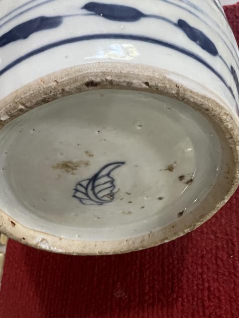 古玩陶瓷青花纏枝花卉紋罐拍賣,當前價格8566元