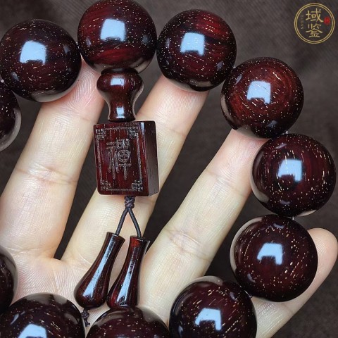 古玩雜項珍品紫檀佛珠手串拍賣,當前價格0元