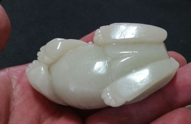 古玩玉器和田玉雕“瑞獸”擺件拍賣,當前價格2800元