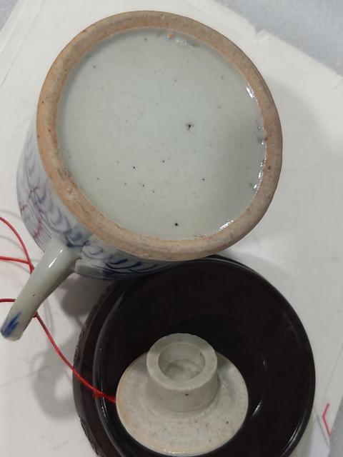 古玩陶瓷青花纏枝花紋壺拍賣,當前價格1080元