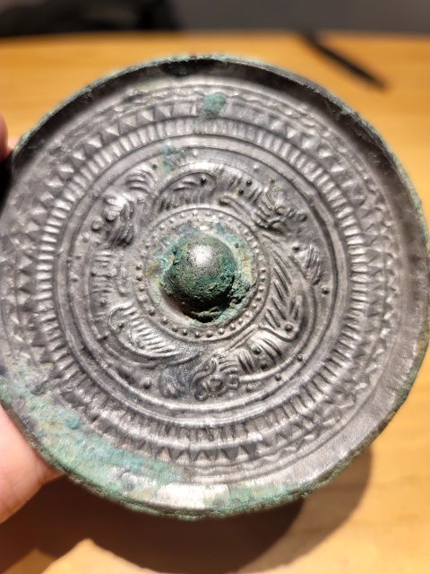 古玩銅器《漢代》三虎鏡拍賣，當前價格3880元