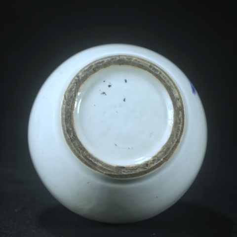 古玩陶瓷晚清·青花花卉膽瓶拍賣,當前價格1200元