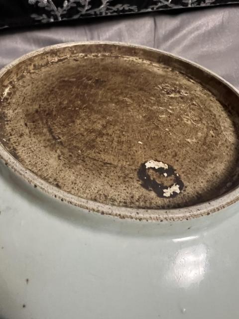 古玩陶瓷青花過墻龍盤拍賣，當前價格18888元