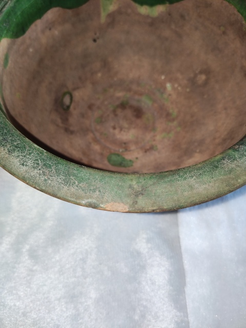 古玩陶瓷綠釉香爐拍賣,當(dāng)前價(jià)格399元
