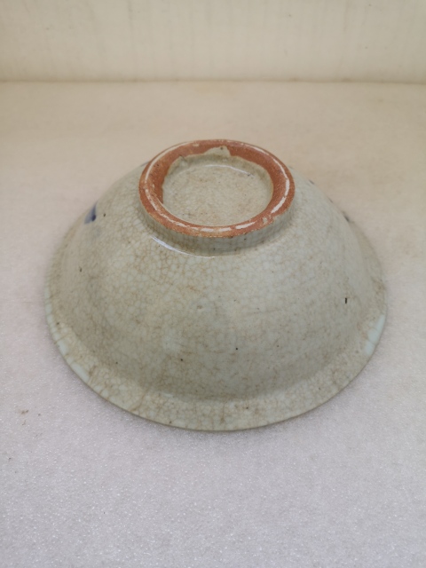 古玩陶瓷哥釉青花碗拍賣，當(dāng)前價(jià)格780元