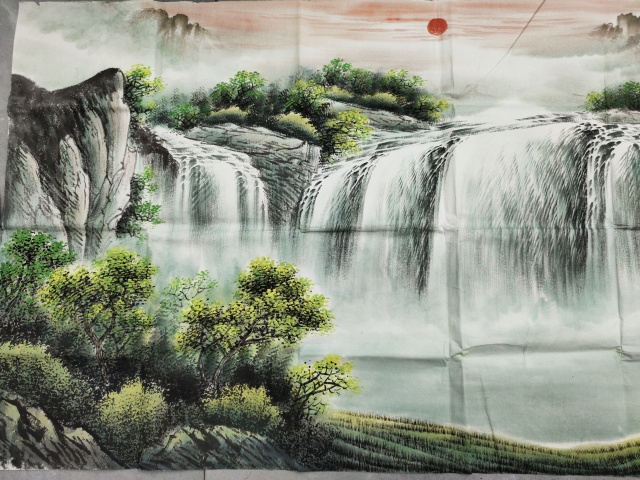 古玩字畫(huà)中國(guó)畫(huà)研究院 張臨光《福地金暉》拍賣(mài),當(dāng)前價(jià)格1369元