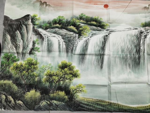 古玩字畫(huà)中國(guó)畫(huà)研究院 張臨光《福地金暉》拍賣(mài),當(dāng)前價(jià)格1369元