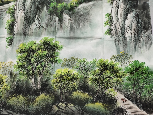 古玩字畫(huà)中國(guó)畫(huà)研究院 張臨光《福地金暉》拍賣(mài),當(dāng)前價(jià)格1369元
