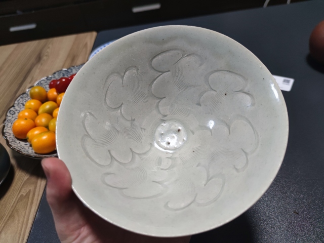 古玩陶瓷湖田碗拍賣，當前價格3000元