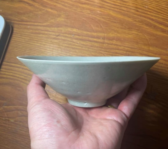 古玩陶瓷湖田碗拍賣，當前價格3000元