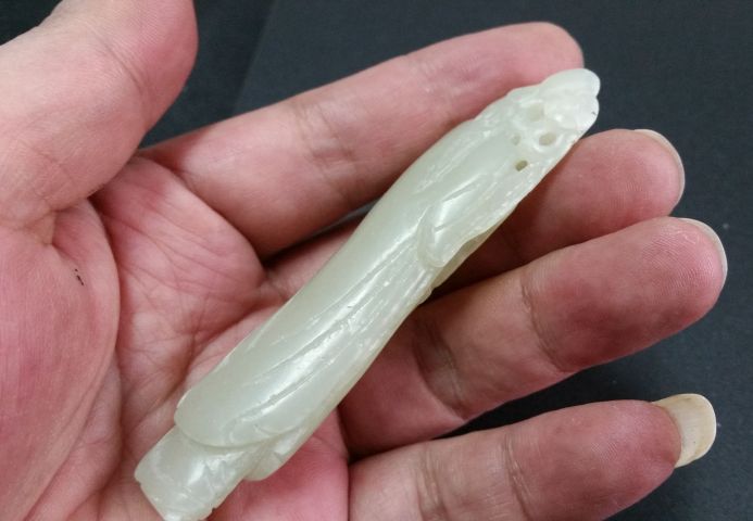 古玩玉器和田玉雕“麻姑獻壽”把件拍賣,當前價格468元
