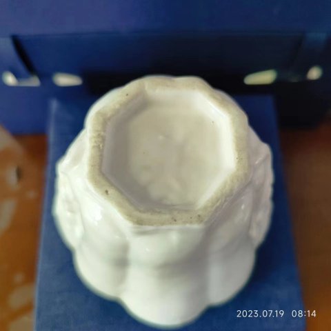 古玩陶瓷德化窯六方杯拍賣，當前價格1500元
