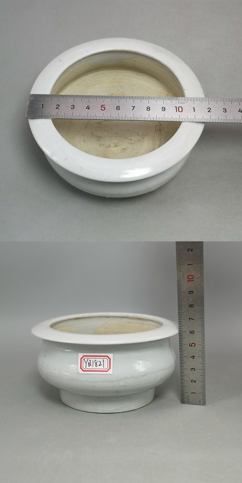 古玩陶瓷白釉琴爐拍賣，當前價格3000元