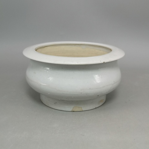 古玩陶瓷白釉琴爐拍賣，當前價格3000元