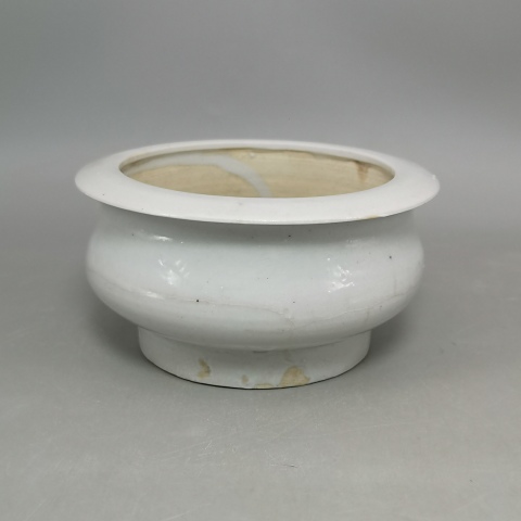 古玩陶瓷白釉琴爐拍賣，當前價格3000元