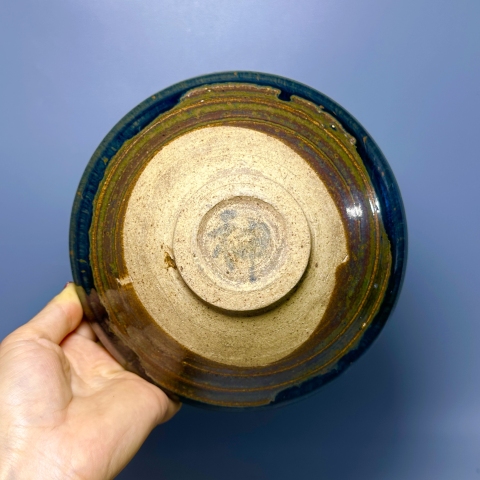 古玩陶瓷元代山西窯變釉碗拍賣,當前價格13000元
