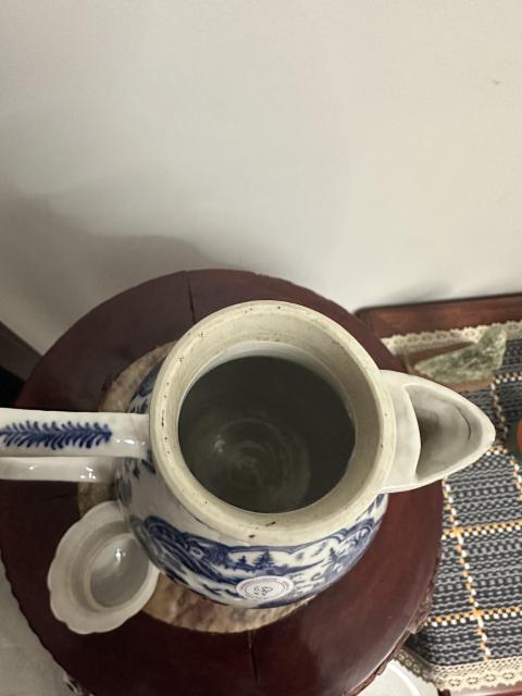 古玩陶瓷乾隆南京樣青花奶壺拍賣，當前價格10000元