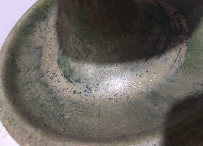古玩陶瓷綠釉博山爐拍賣，當前價格3600元