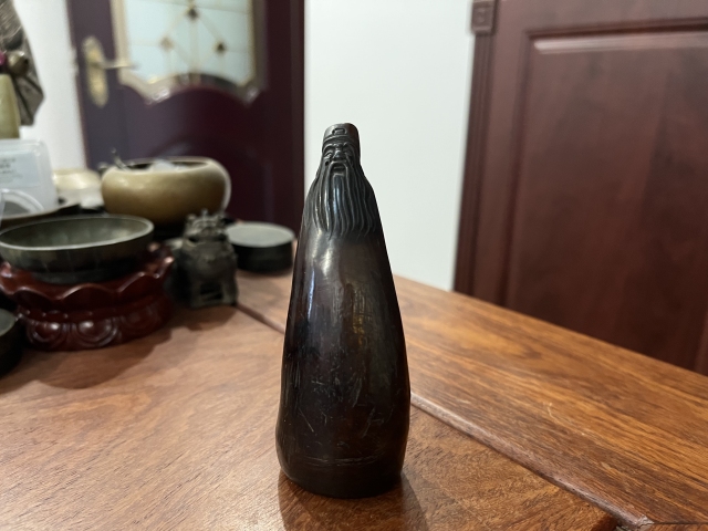 古玩雜項清代**雕人物印章拍賣,當前價格1800元