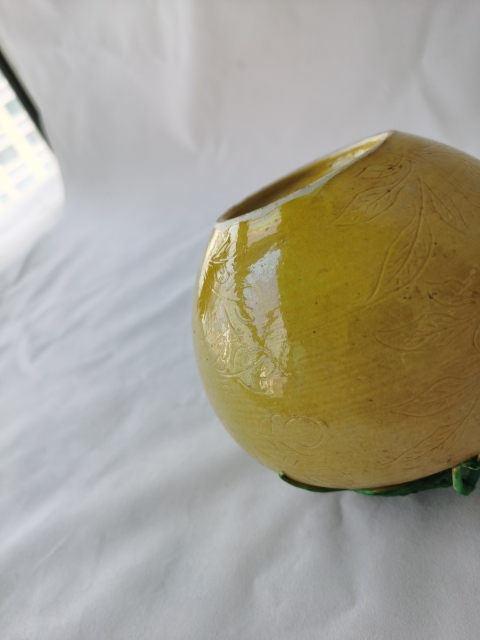 古玩陶瓷素三彩螭龍紋水洗拍賣，當前價格6000元