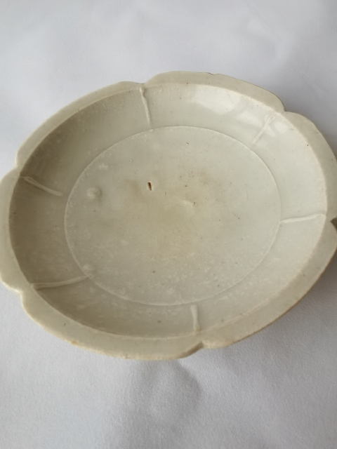 古玩陶瓷宋青白釉六缺洗拍賣,當前價格1800元