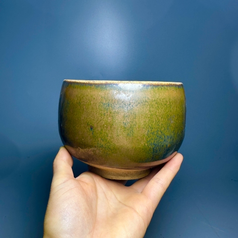 古玩陶瓷山西窯變釉缽拍賣，當(dāng)前價(jià)格8500元