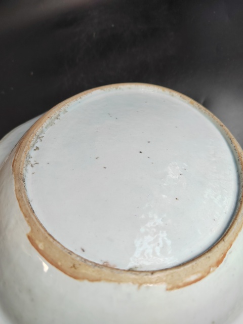 古玩陶瓷粉彩蝴蝶花卉紋盤拍賣,當前價格2999元