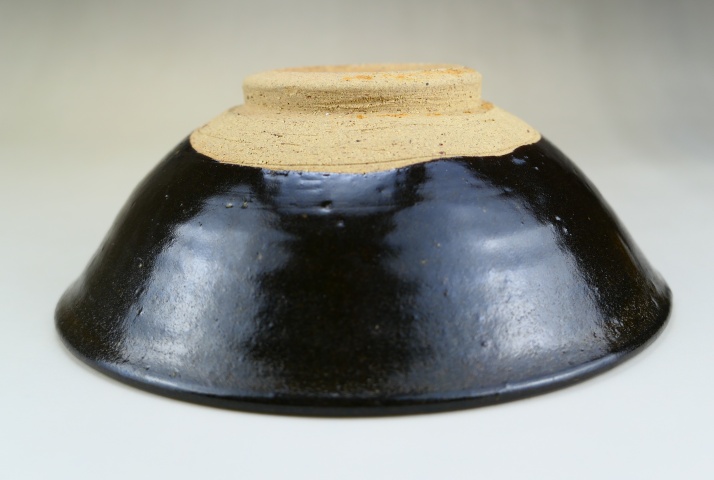 古玩陶瓷(名窯)元代耀州窯黑釉大碗(1279-1368)拍賣,當前價格6300元