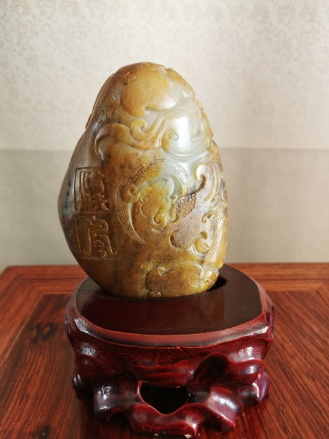 古玩玉器和田籽料守護(hù)拍賣,當(dāng)前價(jià)格16000元
