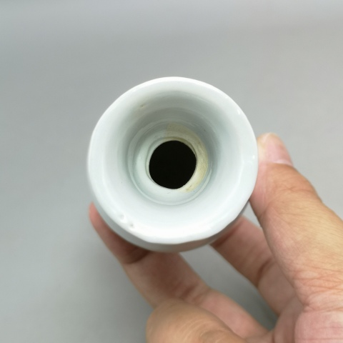 古玩陶瓷清白釉玉壺春小瓶拍賣，當前價格450元