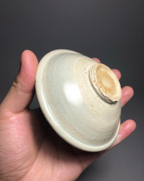 古玩陶瓷釉水漂亮青白釉茶盞拍賣,當(dāng)前價(jià)格2888元