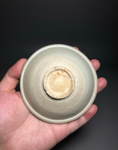 古玩陶瓷釉水漂亮青白釉茶盞拍賣,當(dāng)前價(jià)格2888元