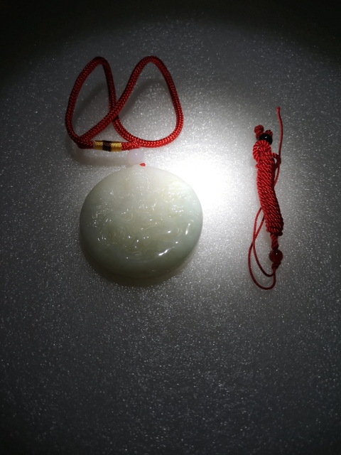 古玩玉器天然翡翠雕“觀音”掛牌拍賣,當前價格680元