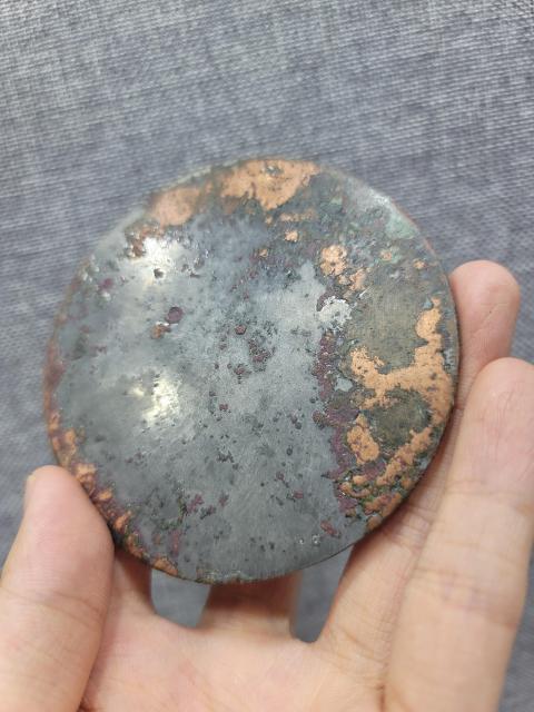 古玩銅器《漢代》見日之光銅鏡拍賣，當前價格3880元