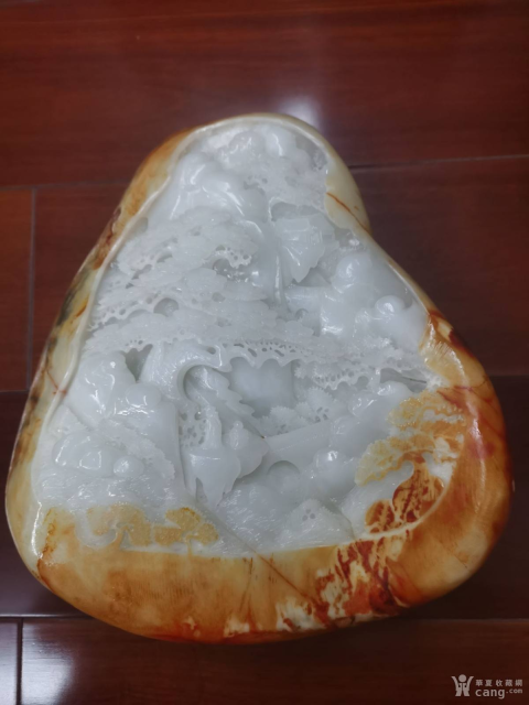 古玩玉器玉山子拍賣，當前價格38000元