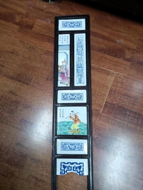 古玩陶瓷瓷板畫拍賣，當前價格9999元