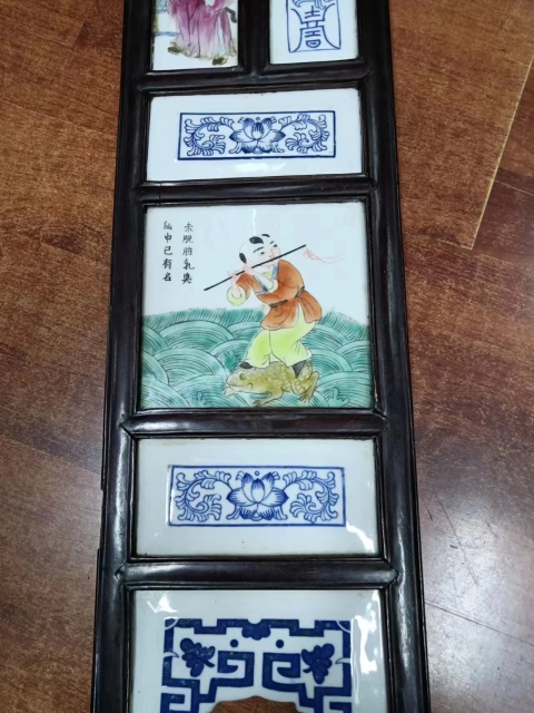 古玩陶瓷瓷板畫拍賣，當前價格9999元